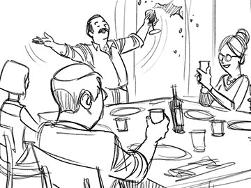 Matteo Stanzani's Shootingboards storyboard art