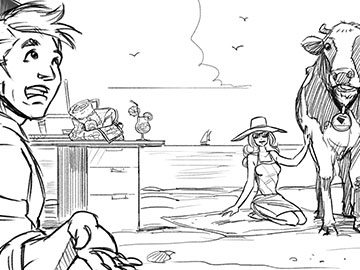 Matteo Stanzani's Shootingboards storyboard art