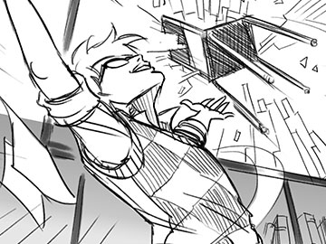 Matteo Stanzani's Shootingboards storyboard art