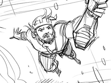 Matteo Stanzani's Shootingboards storyboard art