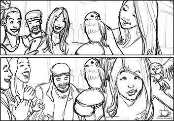 Matteo Stanzani's Shootingboards storyboard art