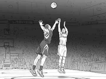 Matteo Stanzani's Sports storyboard art