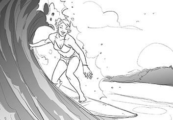 Matteo Stanzani's Sports storyboard art