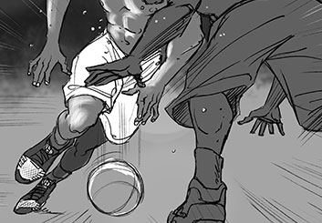 Matteo Stanzani's Sports storyboard art