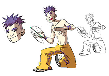 Matteo Stanzani's Characters / Creatures storyboard art