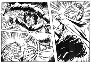 Matteo Stanzani's Comic Book storyboard art