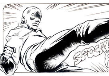 Matteo Stanzani's Comic Book storyboard art