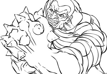 Matteo Stanzani's Comic Book storyboard art