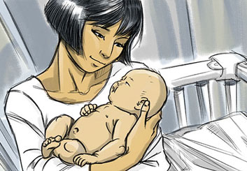 Matteo Stanzani's People - Color  storyboard art