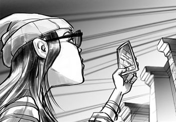 Matteo Stanzani's Shootingboards storyboard art