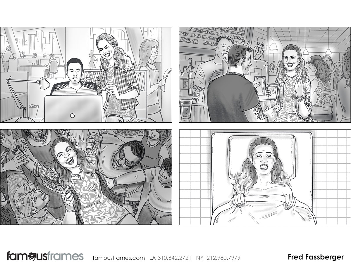 Fred Fassberger's People - B&W Tone storyboard art (Image #6721_113_1470702976)