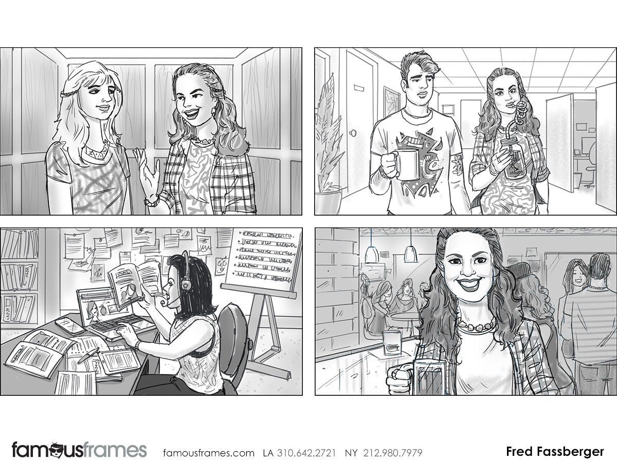 Fred Fassberger's People - B&W Tone storyboard art (Image #6721_113_1470703008)