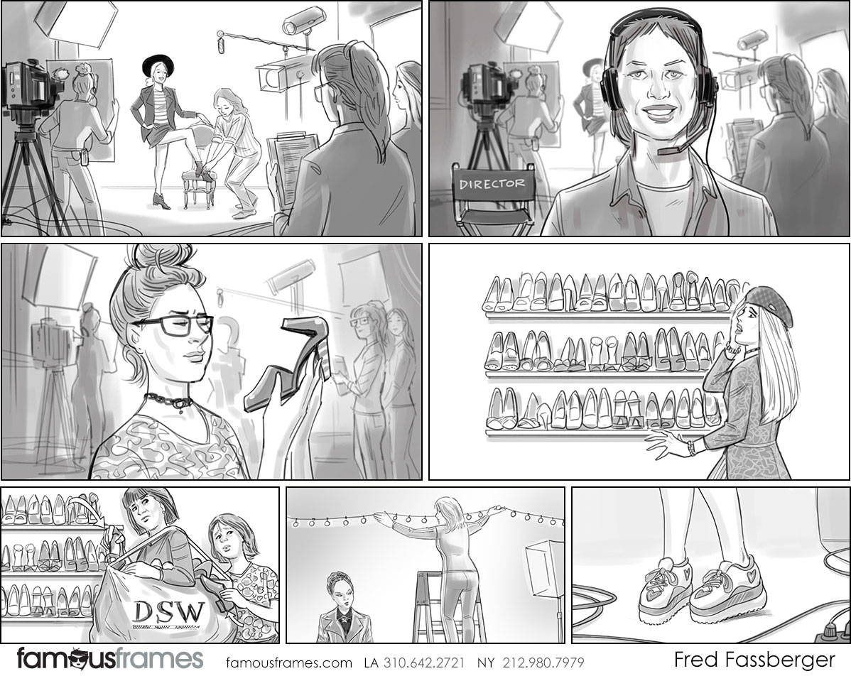 Fred Fassberger's People - B&W Tone storyboard art (Image #6721_113_1553886424)