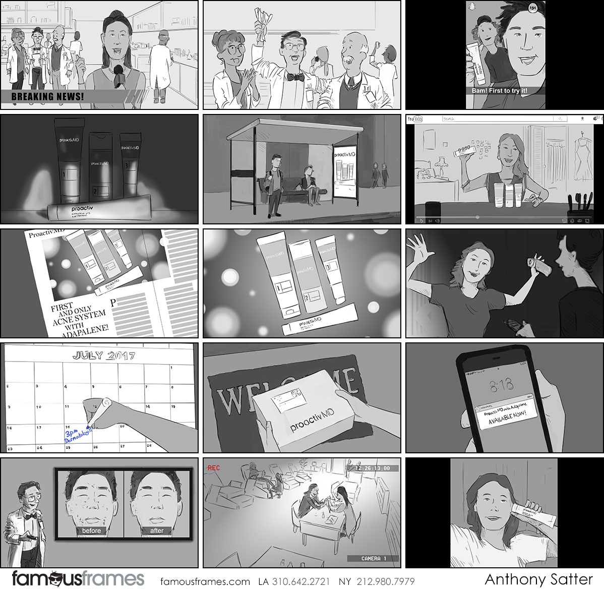 Anthony Satter's People - B&W Tone storyboard art (Image #6814_113_1515808625)