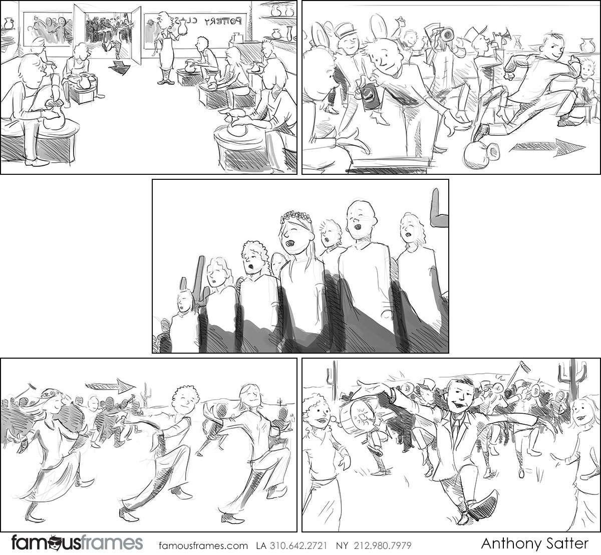 Anthony Satter's People - B&W Line storyboard art (Image #6814_114_1500404624)