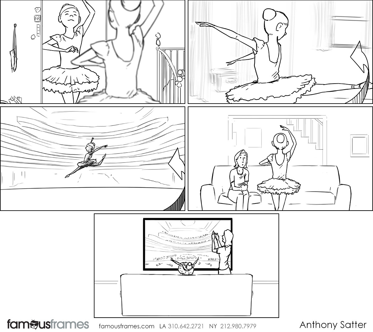 Anthony Satter's People - B&W Line storyboard art (Image #6814_114_1518573243)