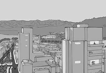 Anthony Satter's Environments storyboard art