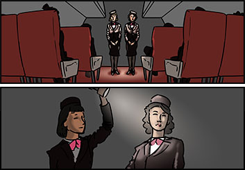 Anthony Satter's People - Color  storyboard art