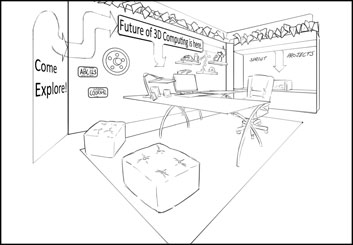 Anthony Satter's Events / Displays storyboard art