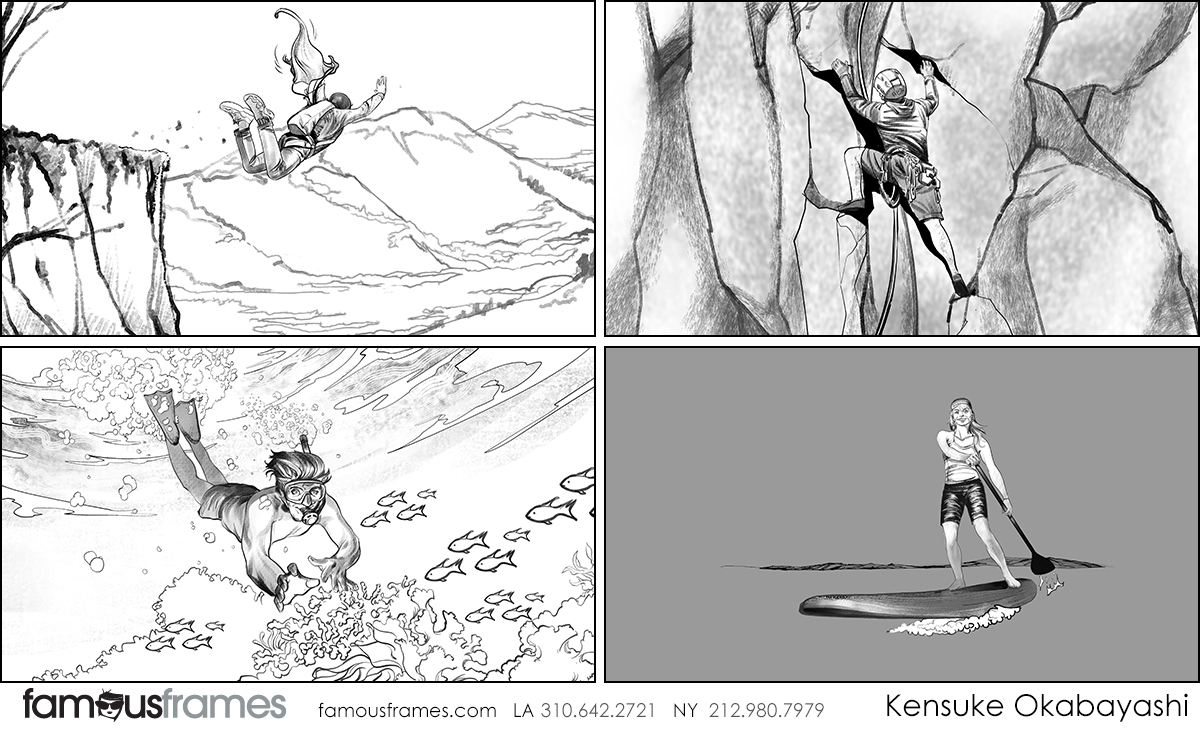 Kensuke Okabayashi's People - B&W Line storyboard art (Image #6905_114_1658955113)