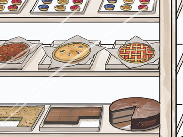 Kensuke Okabayashi's Food storyboard art