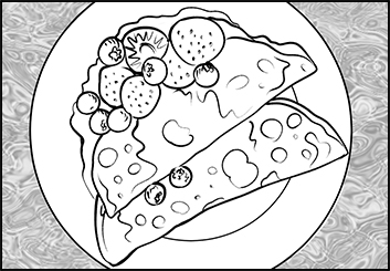 Kensuke Okabayashi's Food storyboard art