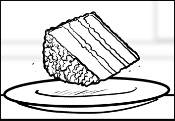 Kensuke Okabayashi's Food storyboard art