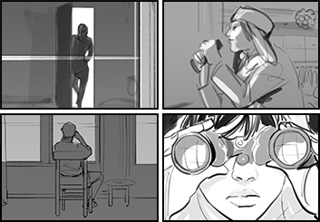 Angus Cameron's Shootingboards storyboard art