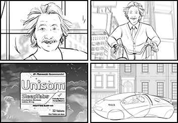 Angus Cameron's Shootingboards storyboard art