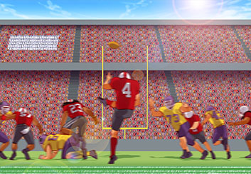 Angus Cameron's Sports storyboard art