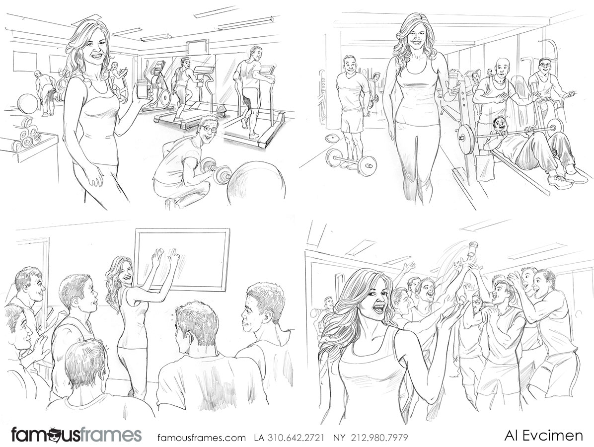 Al Evcimen's People - B&W Line storyboard art (Image #7229_114_1483475139)