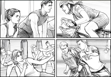 John Killian Nelson's Sports storyboard art