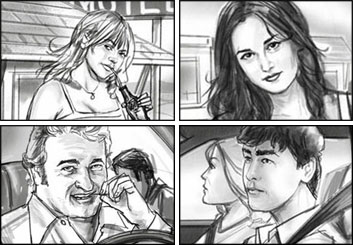 John Killian Nelson's Shootingboards storyboard art