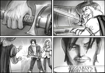 John Killian Nelson's Shootingboards storyboard art