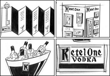 John Killian Nelson's Products storyboard art