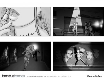 Mercer Boffey's Shootingboards storyboard art