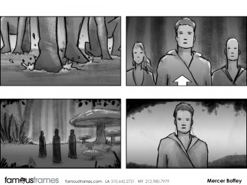 Mercer Boffey's Shootingboards storyboard art