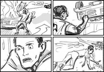 Jonathan Woods*'s Shootingboards storyboard art