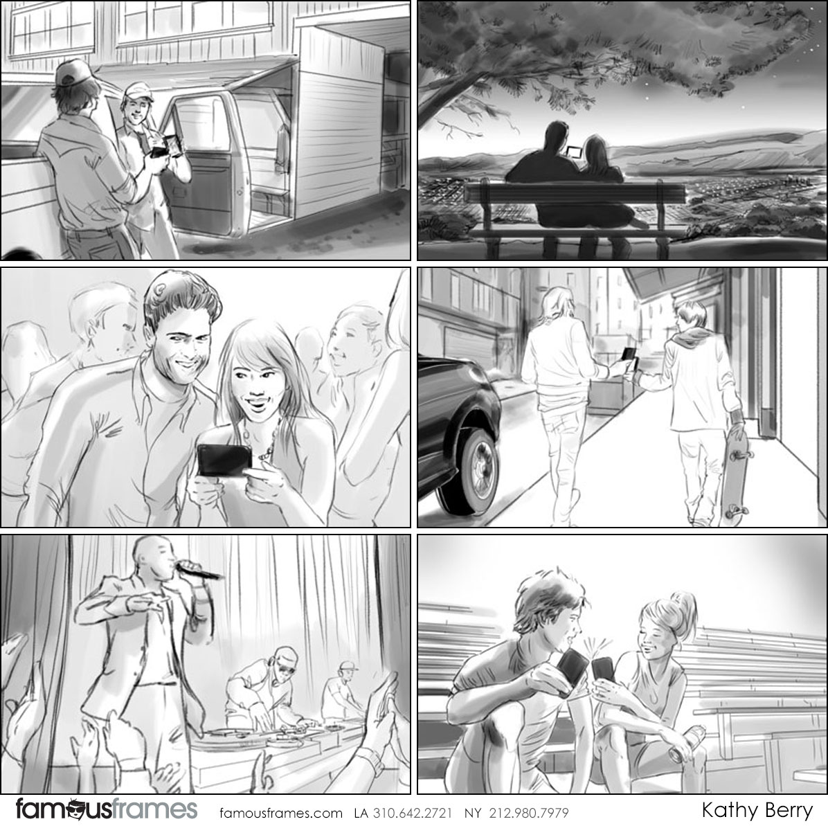 Kathy Berry's People - B&W Tone storyboard art (Image #82_113_1384908801)