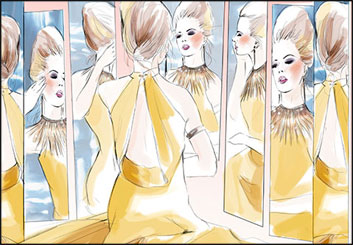 Kathy Berry's Beauty / Fashion storyboard art