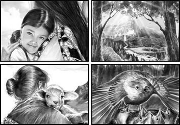 Kathy Berry's Illustration storyboard art