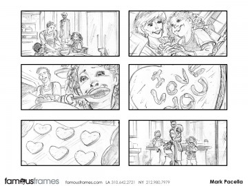 Mark Pacella*'s People - B&W Tone storyboard art