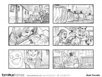 Mark Pacella*'s People - B&W Tone storyboard art