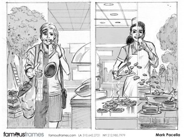 Mark Pacella*'s People - B&W Tone storyboard art