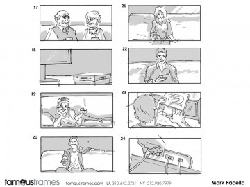 Mark Pacella*'s People - B&W Tone storyboard art