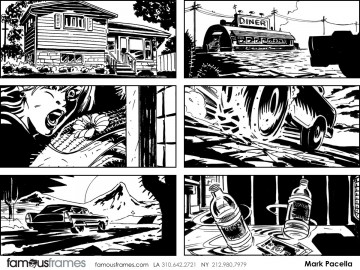 Mark Pacella*'s Comic Book storyboard art