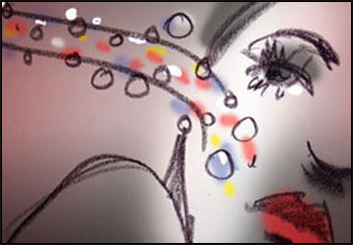 Mark Millicent's Beauty / Fashion storyboard art