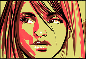 Mark Millicent's People - Color  storyboard art