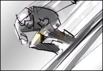 Mark Millicent's Sports storyboard art